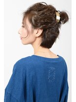 アース 大曽根店(HAIR&MAKE EARTH)&nbsp;大人カジュアルお団子ヘア【EARTH大曽根】