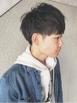 リップソウル(RIP SOUL)&nbsp;《RIP SOUL》黒髪 ツーブロック ネープレス マッシュ