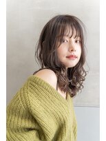 ロジッタ(ROJITHA)&nbsp;【ROJITHA】シースルーバング×ナチュラルグレージュ