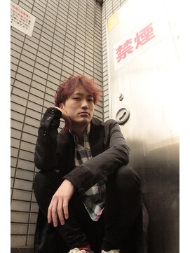 ブークル(boucle) 【外国人風】ハイトーンツーブロックショート