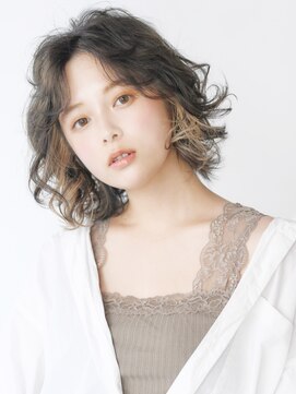 エアー 銀座(air) ★岡田有加★20代30代40代/大人のストリートウェーブヘア★air