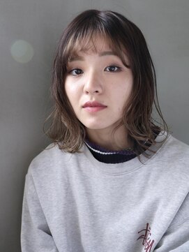 ベルタ バイ アルテフィーチェ(belta by artefice) アンニュイ切りっぱなしロブヘア