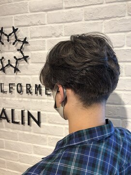 ビューティー エールフォルム 浜松有玉店(BEAUTY YELLFORME) メンズ前下がりショートマッシュ