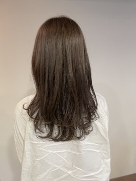 グルック ヘア デザイン(Gluck hair design) オリーブ×ゆるふわゆったりレイヤー