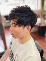 理容 鮎川&nbsp;カジュアル2ブロックカット