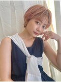 大人ショート×ハイトーンピンク★