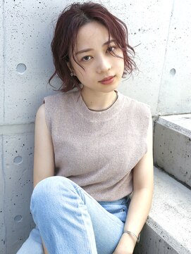 バース(BIRTH) 天神【BIRTH】大人かわいいセンターパートウエーブボブ 11