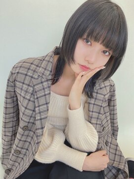 ルービック 難波(Rubik's) ウルフヘア×インナーデザインカラー