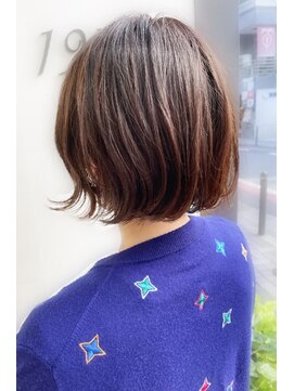 ニット 銀座(knit) 《knit銀座》大人可愛い20代30代40代ショートボブ丸み前下がり