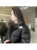 プラチナグレージュハイライト