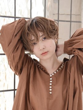 ロアー ヘアー マチルダ 千葉店(RAWR hair MATILDA) 【RAWR】無造作パーマ_メンズライク_カーリーショート