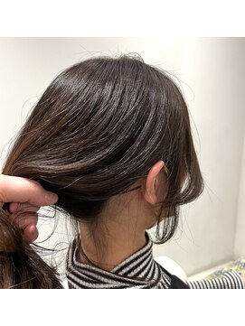 サルファ ヘアデザイン 名古屋 丸の内(S.ALPHA HAIR DESIGN) 韓国風バング