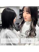 フィーネ 横浜(Fi -Ne) ダイヤモンドプルエクステ×インナーハイライト