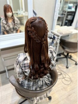 ヘアセットサロン ミント(Hair set salon MINT)の写真/【平日朝5:30～・土日8:00～受付】ヘアセット¥1500～／5:30から受付OK！朝早くから行けるのが嬉しい♪