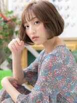 カバーヘア イヴ 戸頭店(COVER HAIR EVE)&nbsp;★ひし形シルエット大人かわいいエアリーボブ20代30代40代★10