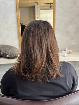 アヴァンセ(Avancer) 辻堂/ケアブリーチ/イヤリングカラー/ボブ/カット