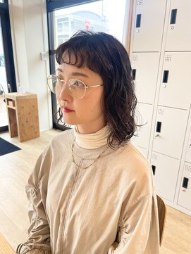 ナイアバイアヌエヌエ(naia by anuenue) ボブ×おしゃれハードパーマ