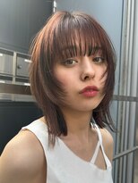 ノイ(noi) 顔周りレイヤーカットくびれヘアミルクティーベージュカラー