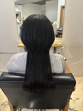 パルタジェ(partager) ロングウルフ、クラゲウルフヘア