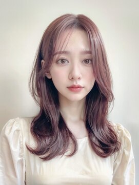 アン(Un) くびれヘア 透明感ラベンダーカラー 似合わせカット