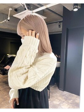 ノエ 心斎橋(Noe) 髪質改善/心斎橋美容室/大阪ハイトーン/ベージュカラー