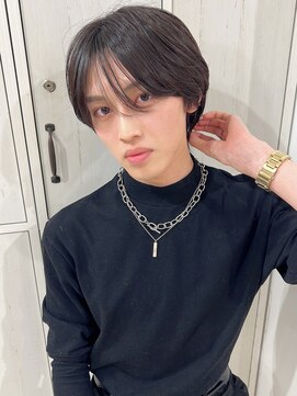 ネイロ 錦糸町(NeiRo) アッシュブラックカルマパーマベリーショートダークアッシュ