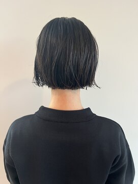 トップヘアーヒルズ 安城(TOP HAIR HILLS) パーマの残りをカットで整えてオシャレに。