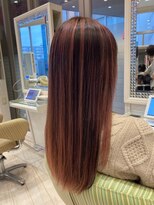 ビス フルール 日暮里店(Vis fleur)&nbsp;ロングヘア/ハイライト/ピンクカラー