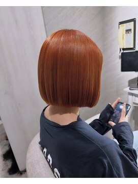 アンベル(ANBEL) 【ガーリー】オレンジボブ