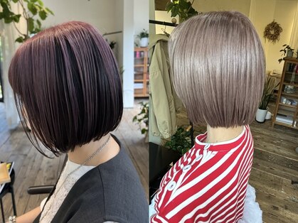 坂の上の美容室の写真