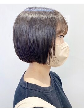 モリオフロムロンドン 松戸店(Morio from London) 【モリオ松戸　石山】コンパクトボブミニボブぷつっとボブ前髪有