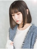 【S.BROOM　天王寺】ナチュラルボブ