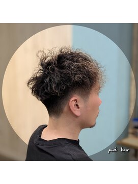 ピヴォヘアー(pivo hair) メンズカット  ツーブロック  ツイストスパイラル