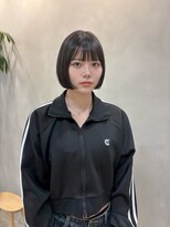 フィルムス 渋谷(FILMS)&nbsp;イメチェン/外ハネボブ/美髪/ワイドバング/ブルーブラック/前髪