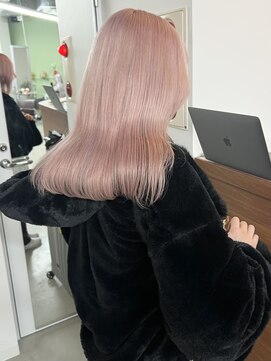 リヴ ウメダ(LIV umeda) ホワイトピンク/ブリーチ/ダブルカラー【梅田】