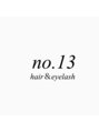 ナンバージュウサン(no.13) no. 13