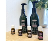 《当店使用ヴィラロドラのシャンプー&トリートメント♪》