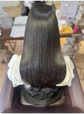 髪質改善ストレート