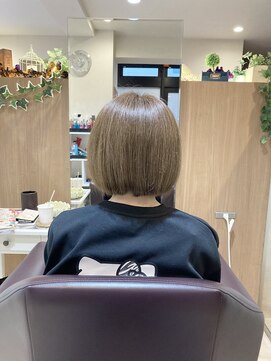 エル バイ ファースト(L by first) 【L by first】明るいセピアボブ