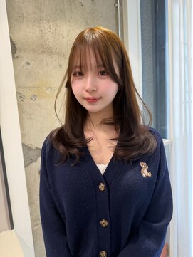 天神美容室 【ayana】ハッシュカット×ココアブラウン