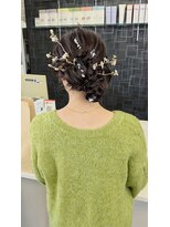 リール(THE RIRE.)&nbsp;＊THERIRE. 和装ヘア×リボンアレンジ＊