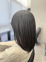 ルスリー 横浜店(Lsurii) 横浜駅/髪質改善縮毛矯正/黒髪/小顔