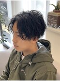 第一印象UP★センターパート