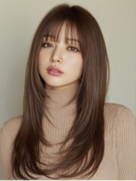 dejave hair&space西千葉 顔周り/レイヤーカット/韓国/ボブ/前髪カット/Men's/眉毛 ナチュラルレイヤー20代30代レイヤーカット韓国ボブ顔周り西千葉