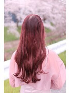 イロ ジェイアール JR奈良店(IRO) 春トレンドピオニーピンクくびれヘア【髪質改善トリートメント】