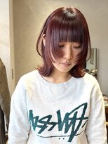 ウツギ(UTSUGI)&nbsp;フェイスレイヤー×ボルドーカラー