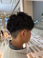 ケンジ 平塚 アネッタ(KENJE annetta)&nbsp;刈り上げマッシュ　パーマスタイル