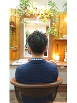 カラフル ヘアー(Colorful hair)&nbsp;アップバンク～ショートスタイル～☆