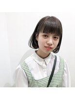 ローネス ギンザ(LONESS ginza)&nbsp;大人可愛い20代30代40代☆小顔ボブ×オリーブベージュ！