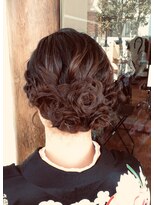 イッツヘアー(IT'S HAIR) お花埋め尽くしアップ